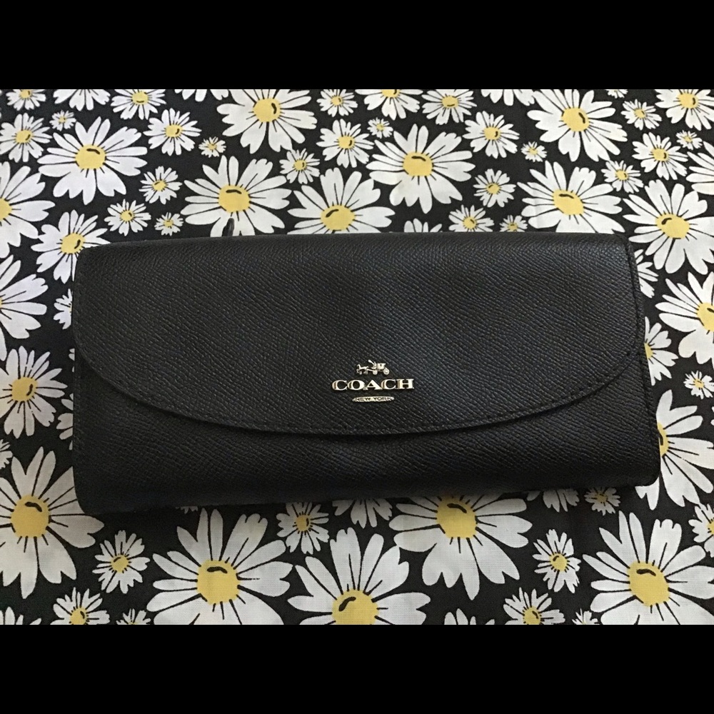 Black Coach Wallet